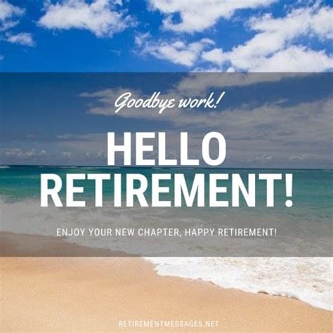 Hello Retirement .